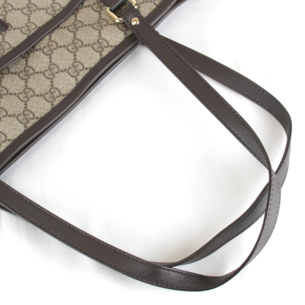 GUCCI Cream Canvas Tote Bag - Picture 11 of 11
